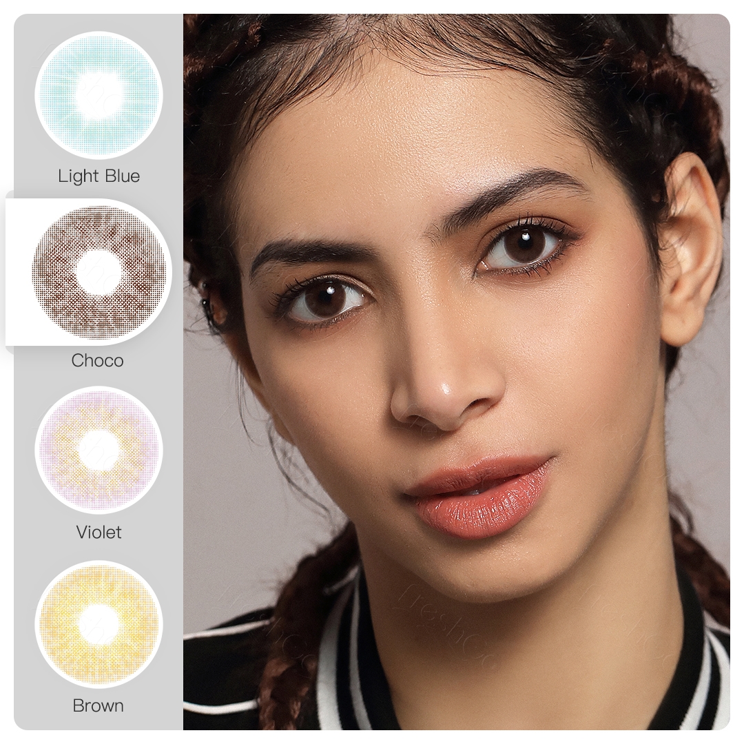 Free Shipping Colored Contacts Freshgo Cloud Color Eye Contacts Yearly Soft Contact Lenses Wholesale Eye Lens Lentes De Contato