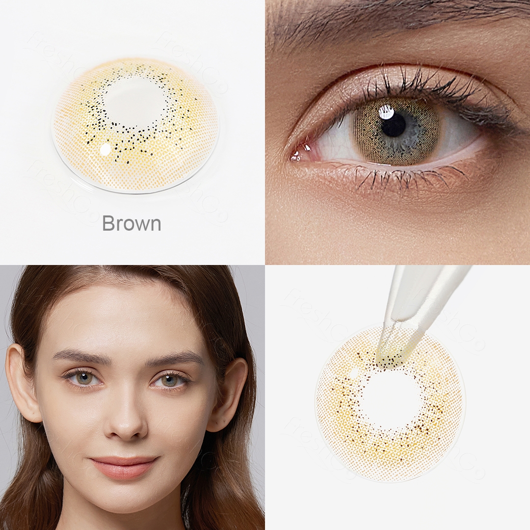 Free Shipping Eye Contacts Bulk Soft Contact Lens Colors Wholesale Colored Contacts Lenses Freshgo Lentes De Contacto De Colores