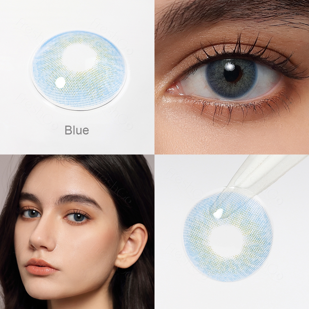 Free Shipping Colored Contacts Freshgo Cloud Color Eye Contacts Yearly Soft Contact Lenses Wholesale Eye Lens Lentes De Contato