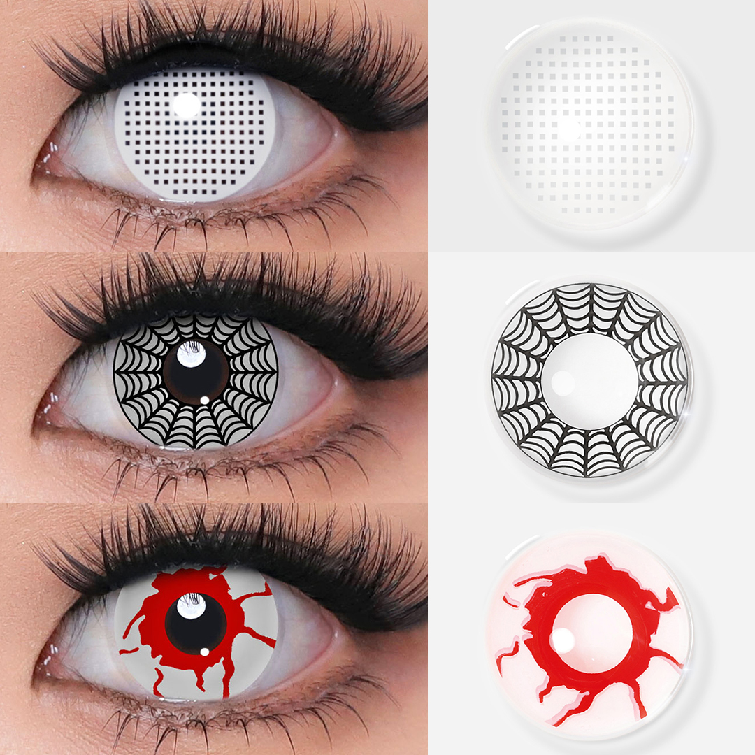 Free Sample Magister Cosplay Contact Lenses Halloween Contact Lenses sharingan Contact Lenses  Lentes De Contacto Halloween