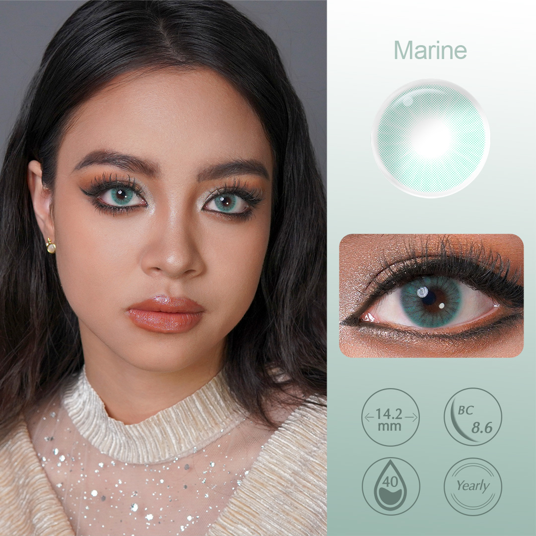 Hot Sales Lenses Eye Color Contact Box Paper Lens Myopia Contact Lenses Lentilles De Yeux Lentille Oculaire Emballage Lentille