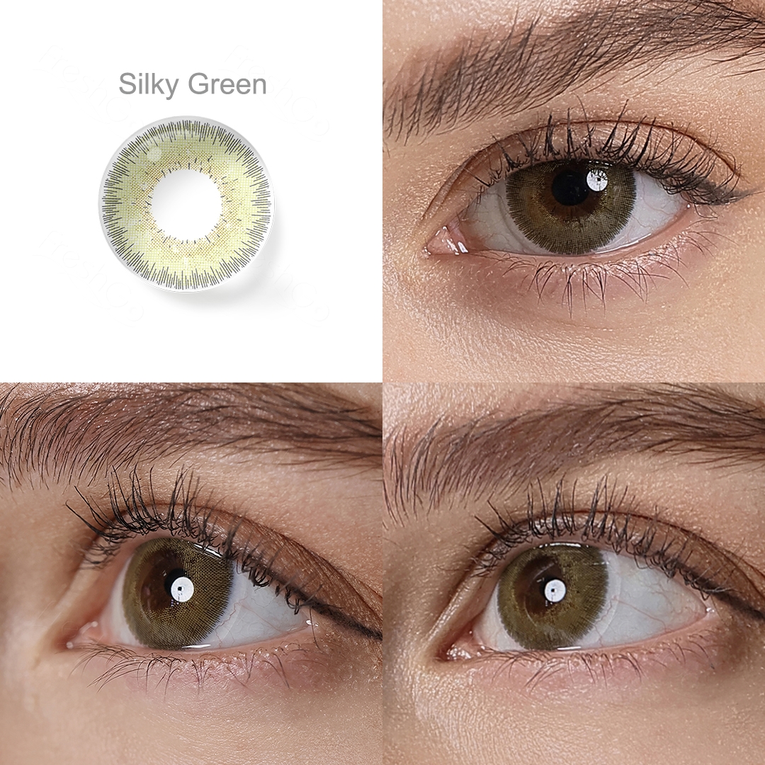 Freshgo Lenses Eye Contact 1 Year Color Eye Contacts Natural Looking Soft Contact Lenses for Eyes Lentes De Contacto De Color