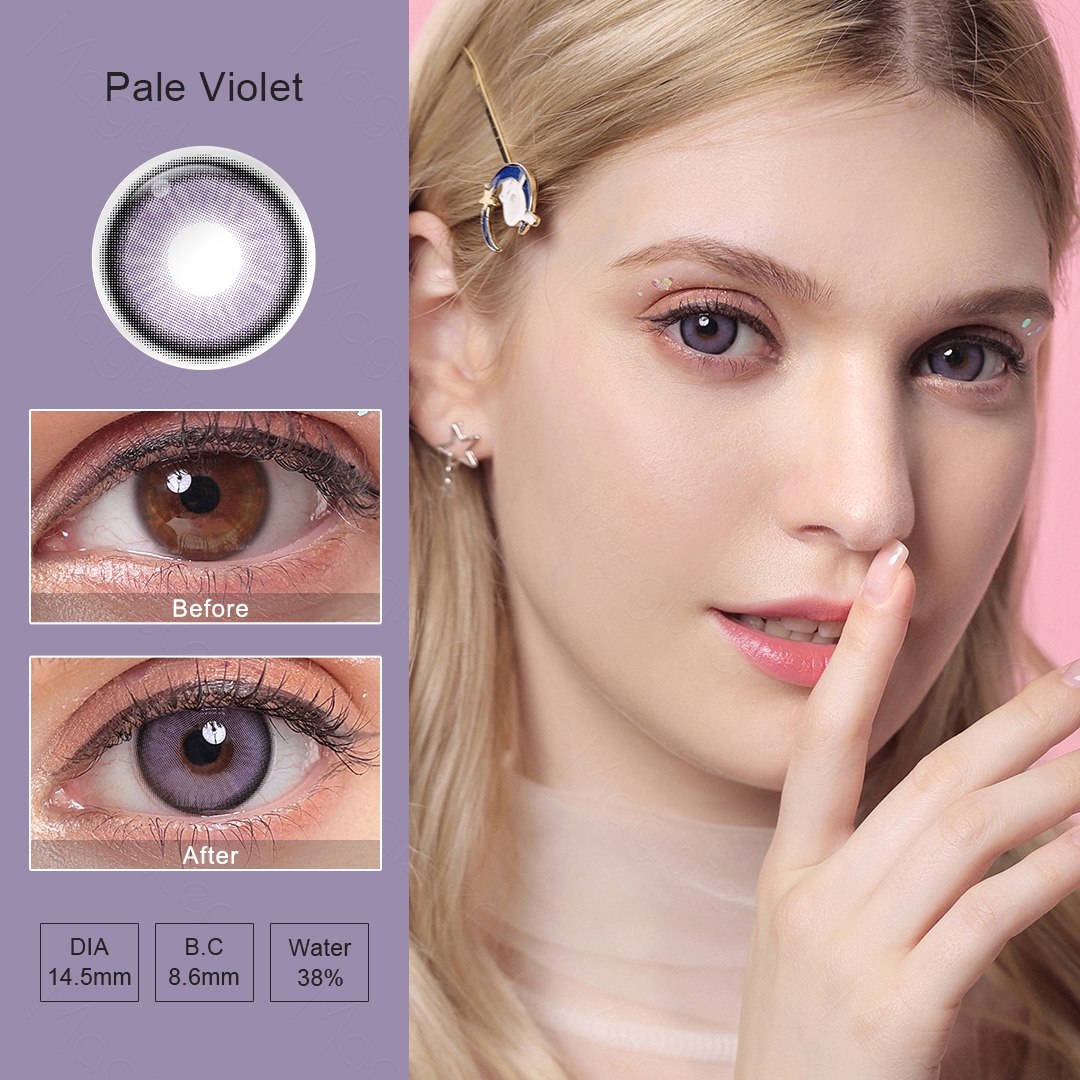 Pale Violet Contact Lens