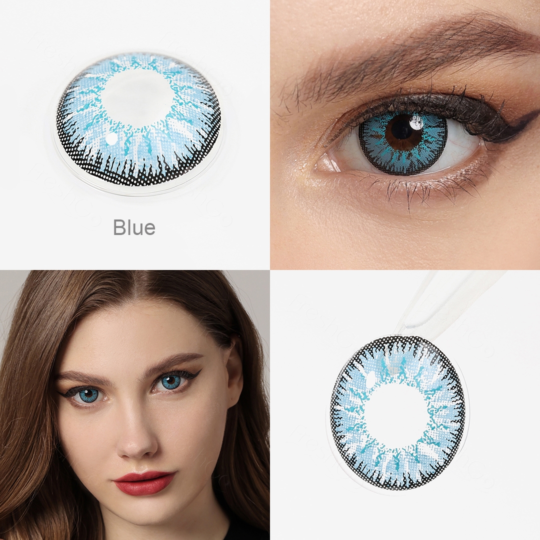 Free Shipping Freshgo NONNO Colored Contact Lenses Red Contact Lenses Hot Lenses Eye Contact  Eye Lens Lentes De Contacto