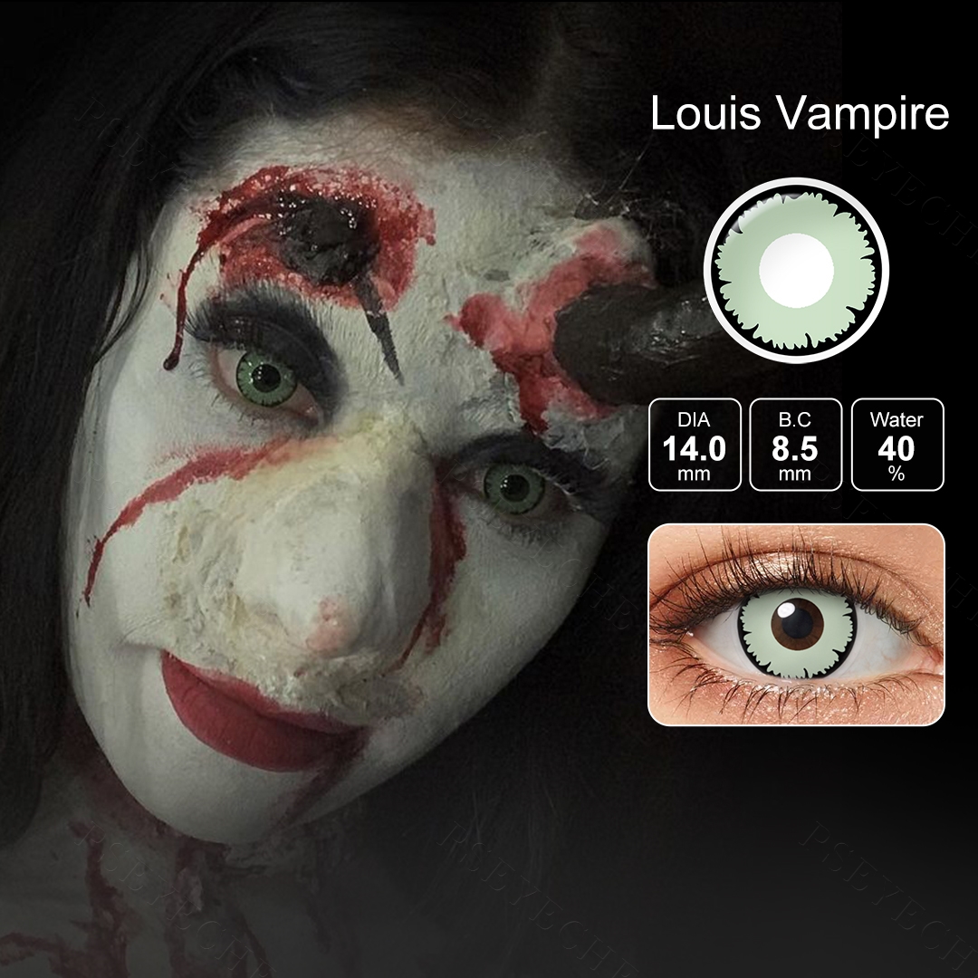 Free Hot Pseyeche Red Crazy Contact Lenses Amazing Halloween Contact Lenses sharingan Cosplay Contact Lenses Lentilles De Yeux
