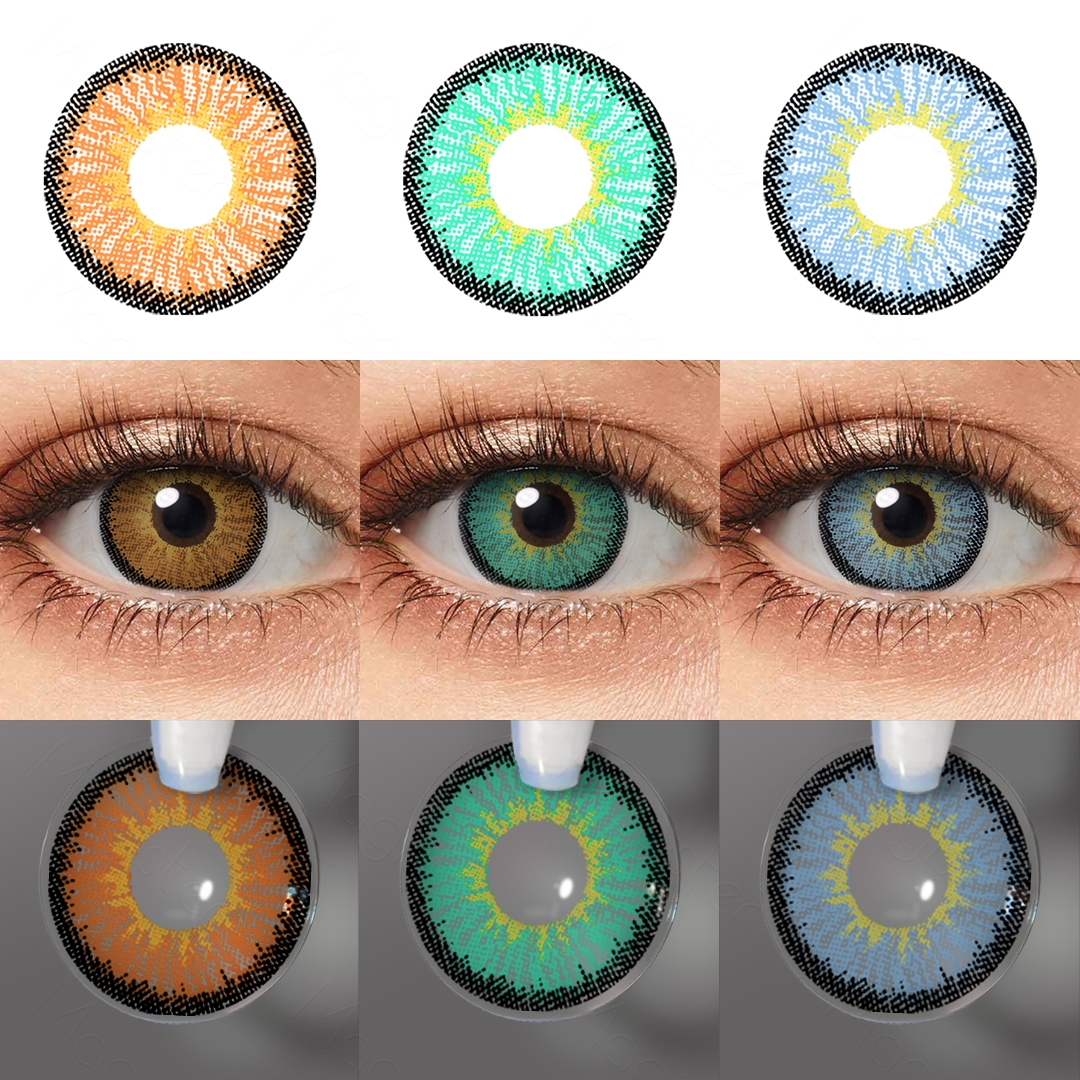 Free Contact Lenses Case Box Colored Contacts Soft  6 Months Magister Contact Lenses Lentes De Contacto De Colores