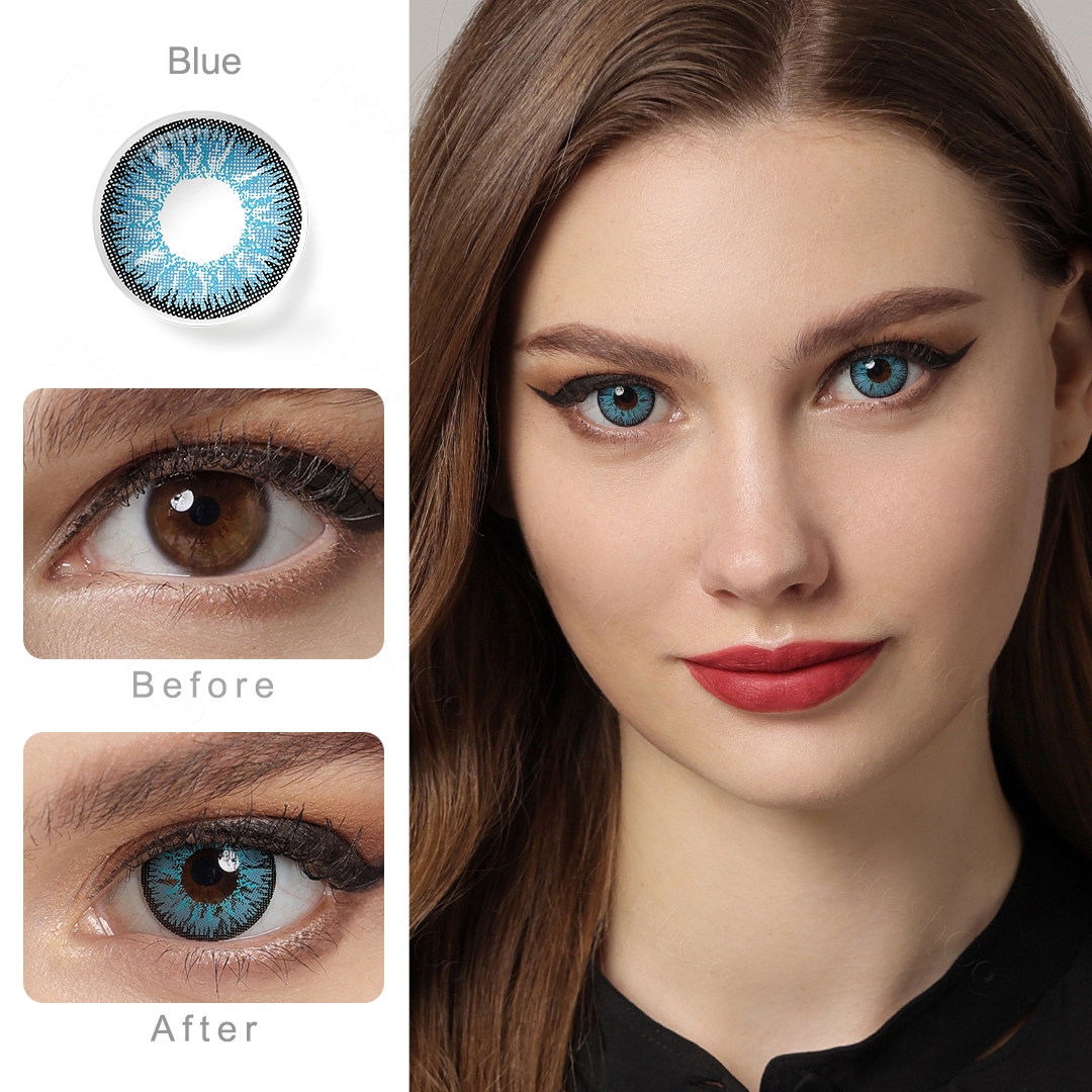 Free Sample Freshgo NONNO Eye Lens Lenses Eye Color Lenses Contact Lenses Korea Lentillas De Colores Lentille Oculaire  for Eyes