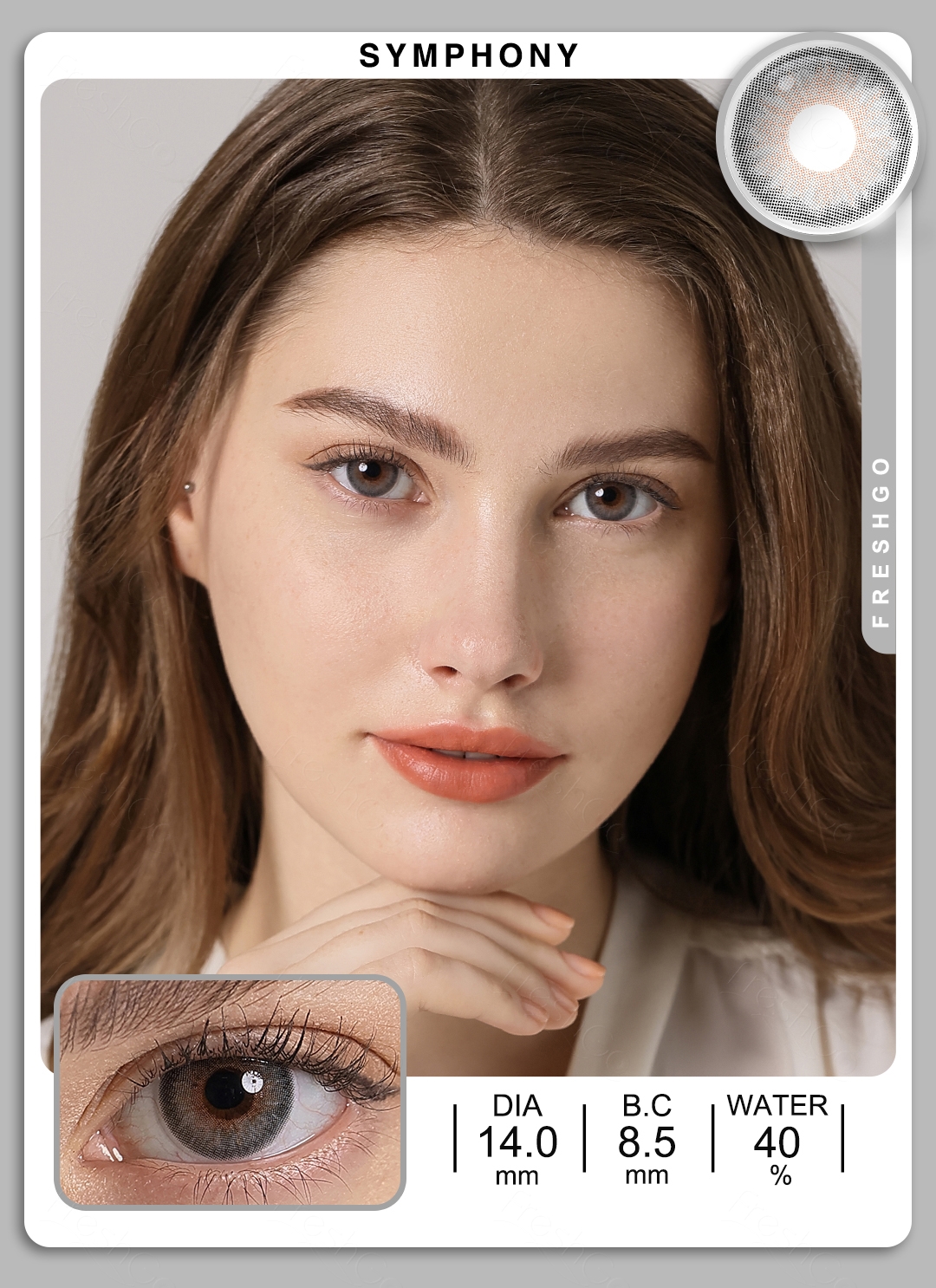 Dark Eyes Contact Lenses