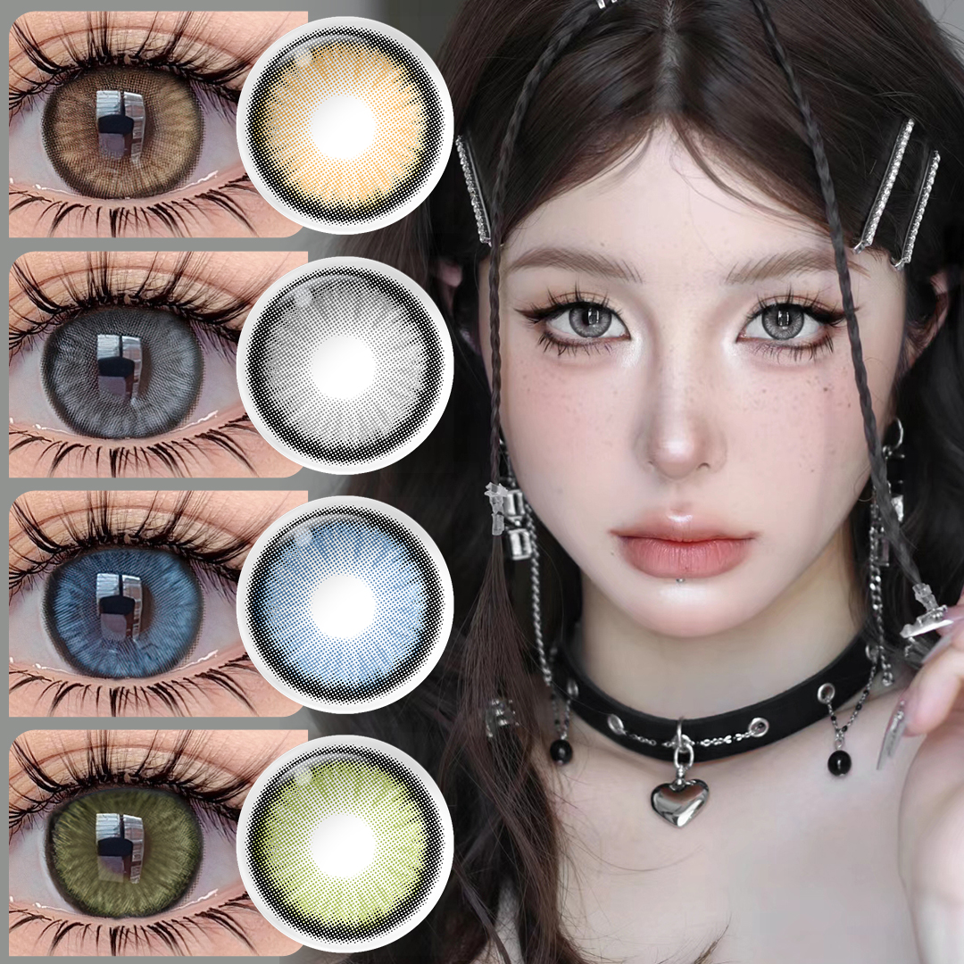 Hot Sale Contact Lenses Free Shipping Soft Wearing 14.5mm Diameter Contacts Color Contact Lens for Eye