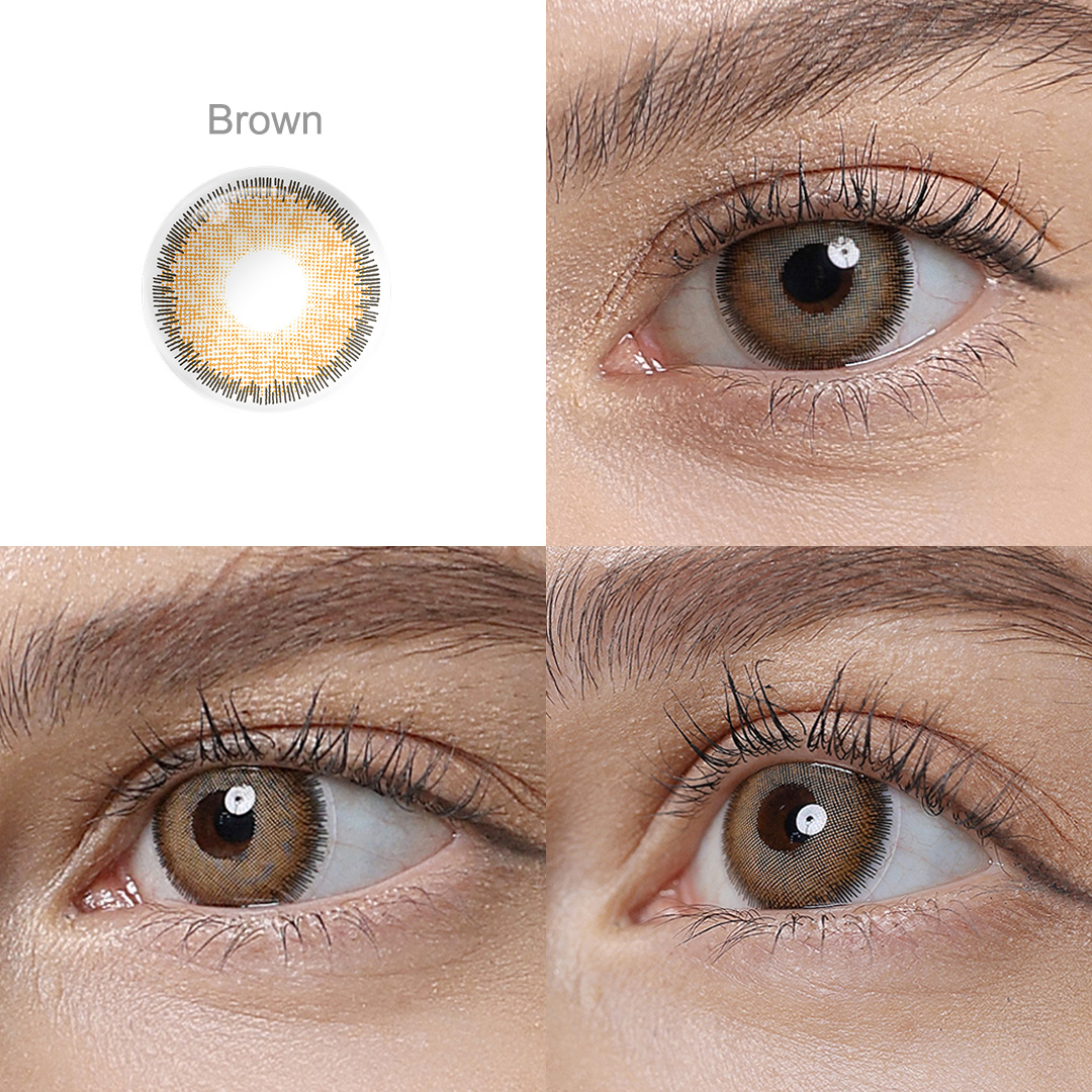 Freshgo Wholesale Prescription Lenses Yearly Coloured Contact Lenses Natural Power Color Contact Lens