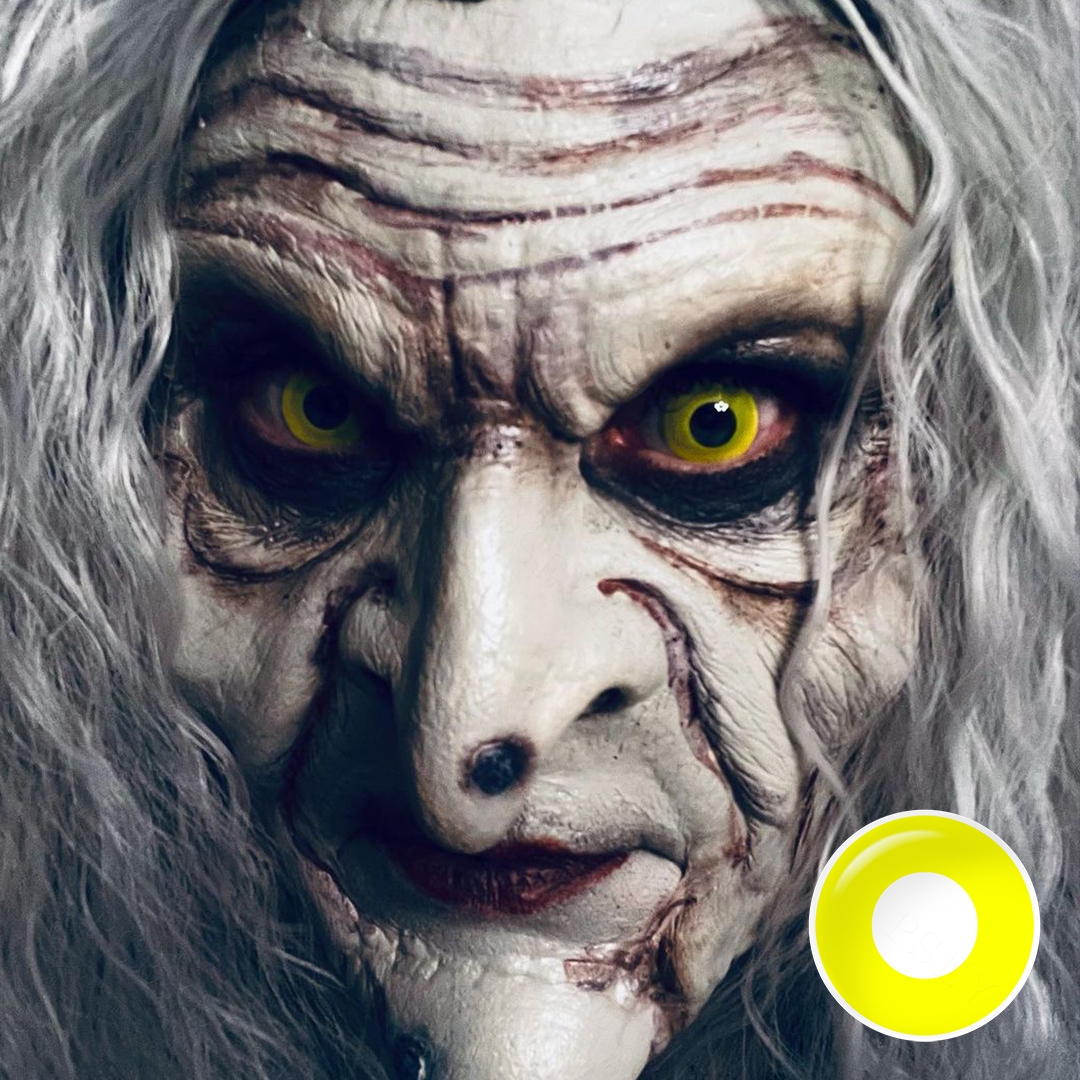 Free Pseyeche Blackout Contact Lens Pseyeche Hollywood Crazy Softlens Anime Cosplay Halloween Contacts Lenses Lentilles De Yeux