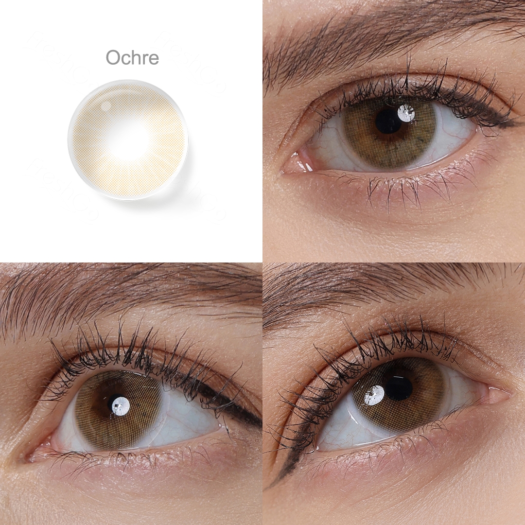 Free Sample Freshgo Hidrocor Contact Lenses Natural Color Wearing Lenses Lentille Optique Contact Lenses for Light Eye