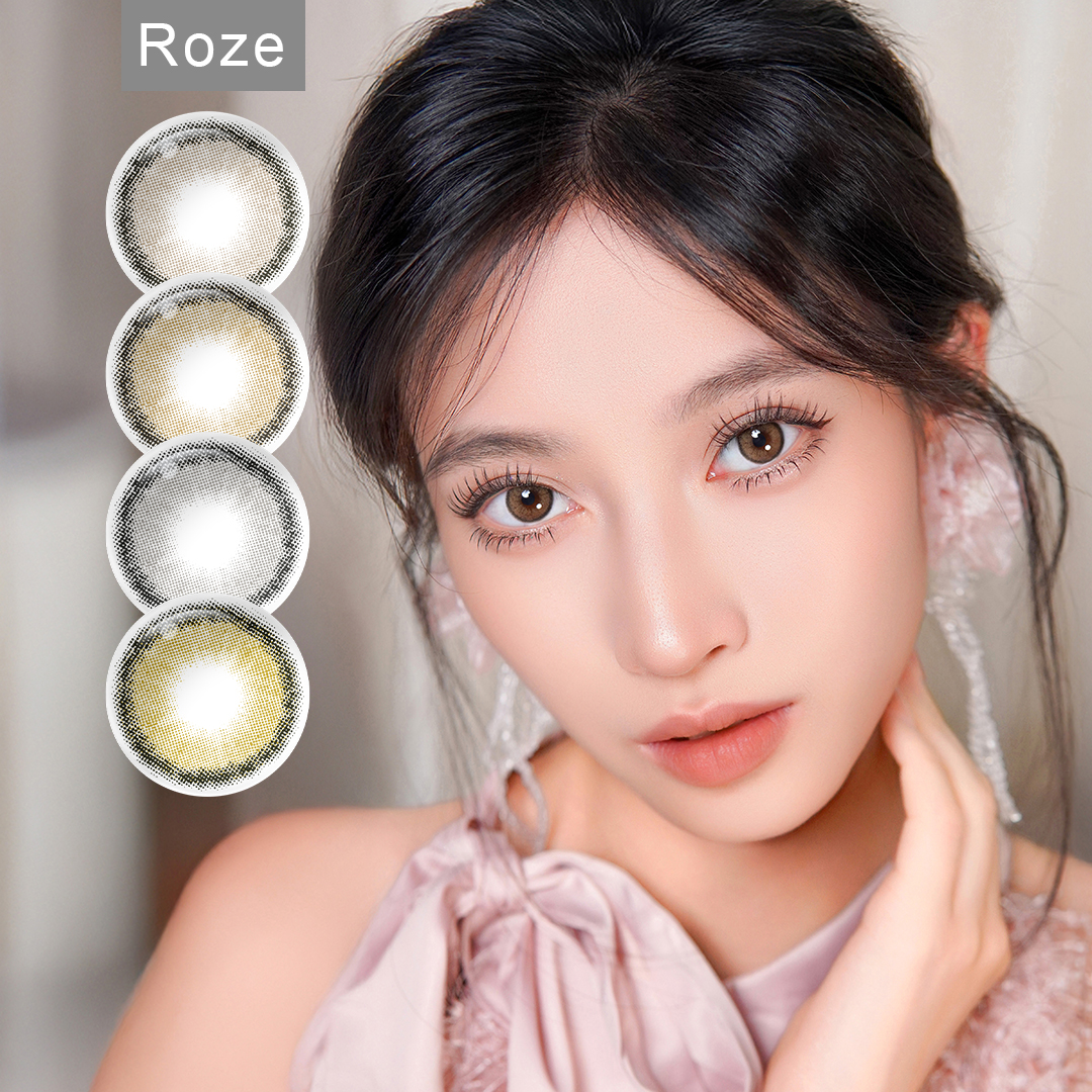 Free Samples Magister Roze Lenses Eye Softlens Contact Eye Color Contact Lens Contactos De Colores Emballage Lentille Lentillas