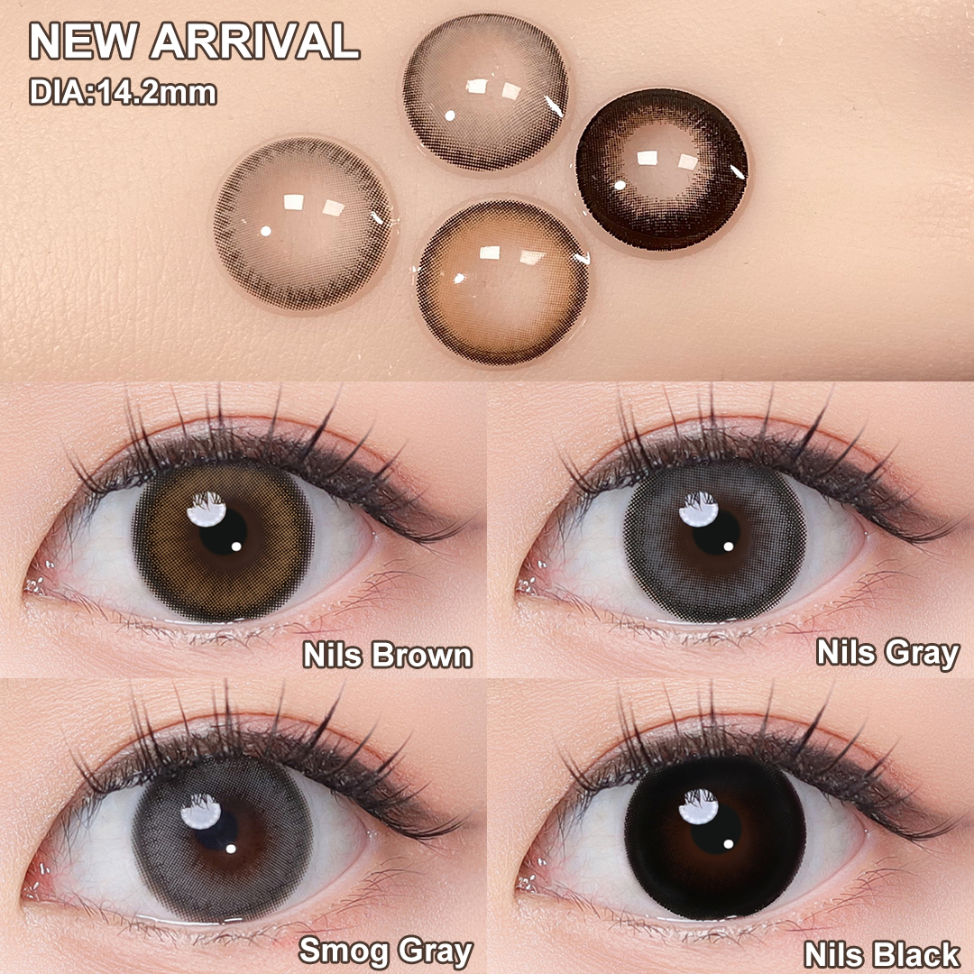 Free HOT Magister 16mm Colored Contacts Eye Contact Lenses Contact Lens Natural Soft Lens Wholesale Brown Lentes De Contacto