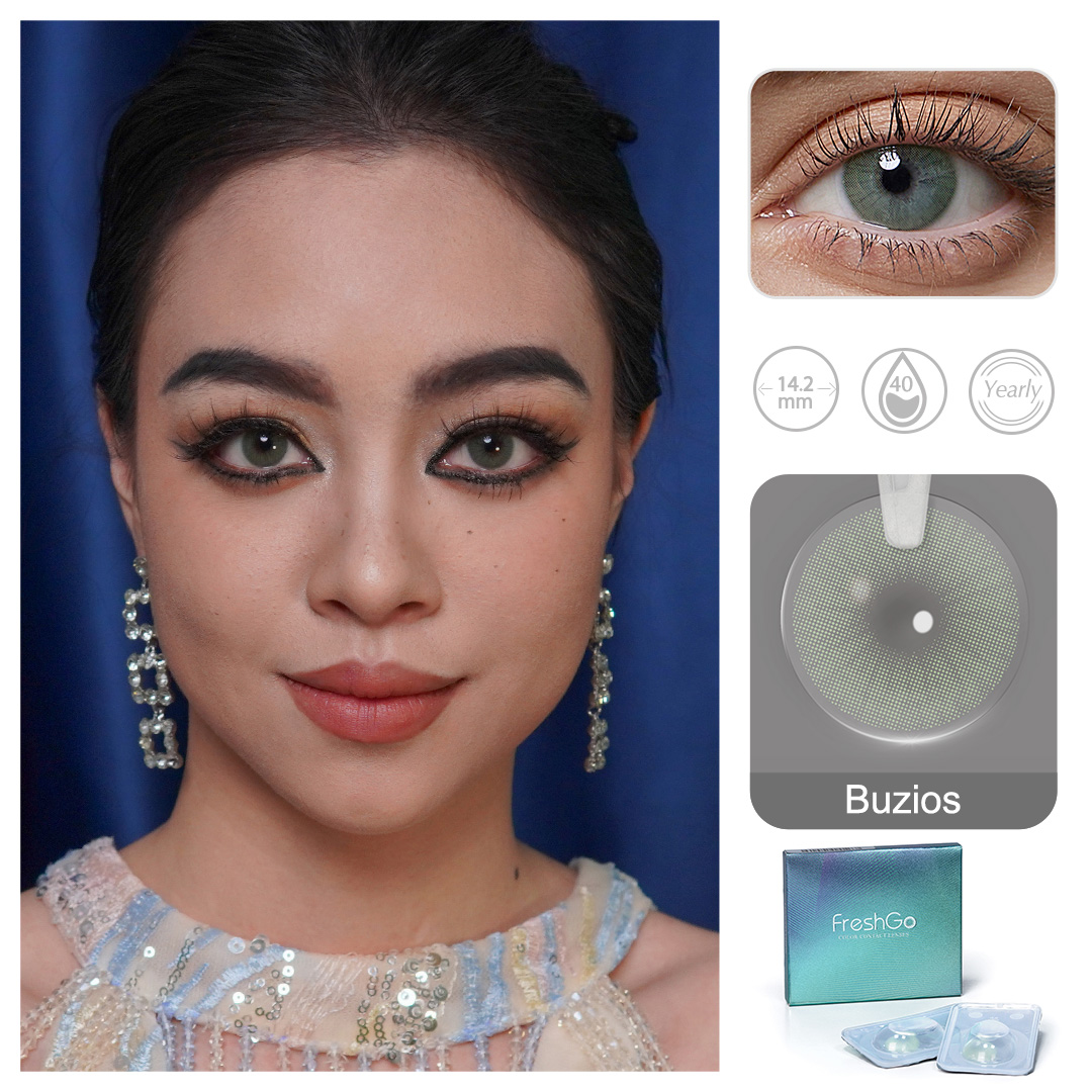 Free Shipping Freshgo Color Contact Lens 40% Water Soft Wearing Wholesale Made Natural Soft Color Eye Contact Lenses for 1 Year