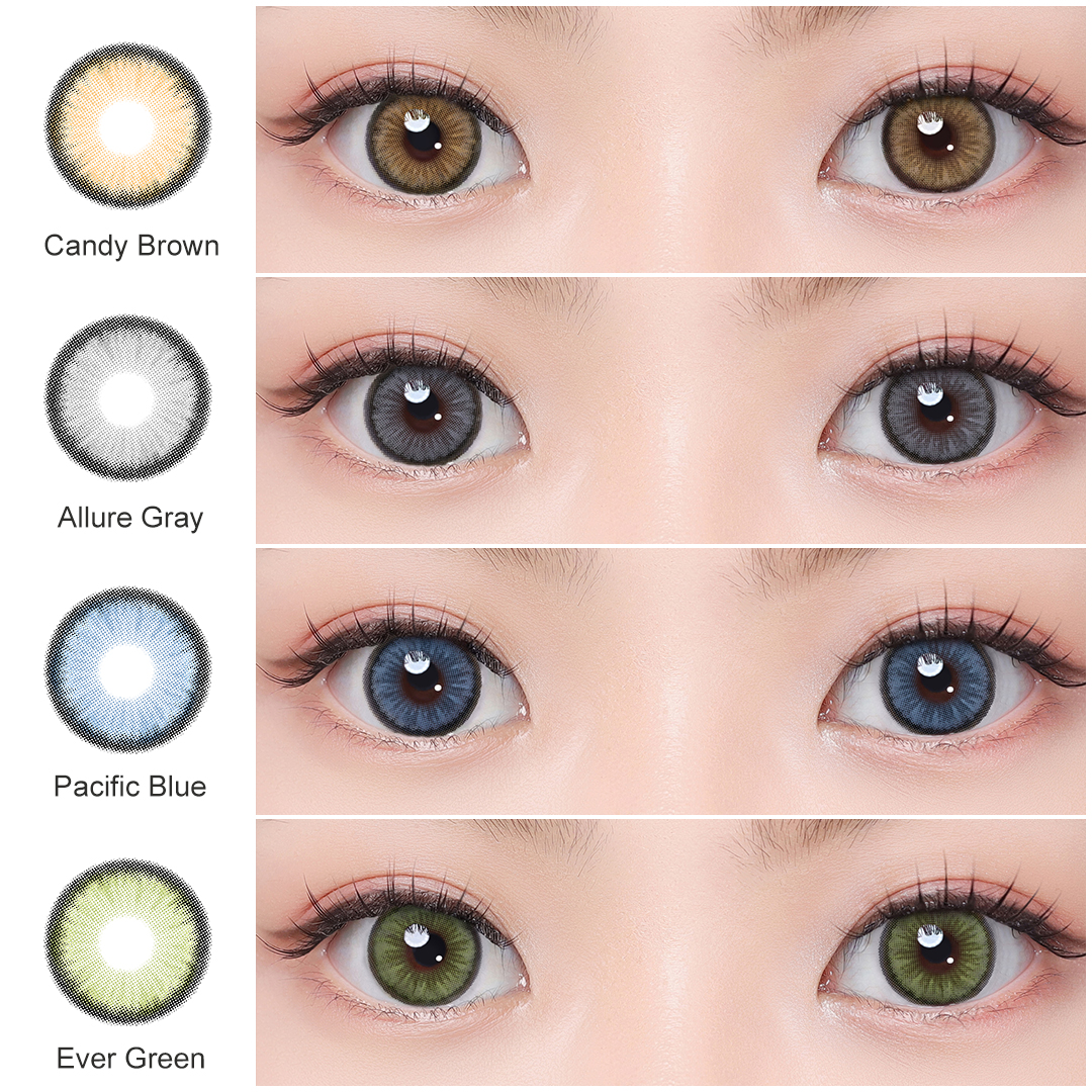 Hot Sale Contact Lenses Free Shipping Soft Wearing 14.5mm Diameter Contacts Color Contact Lens for Eye