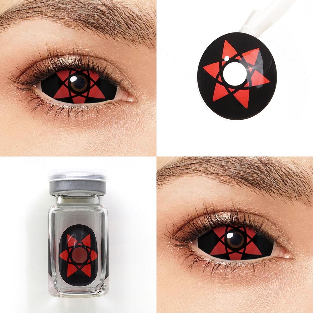 Sharingan Sclera Lenses