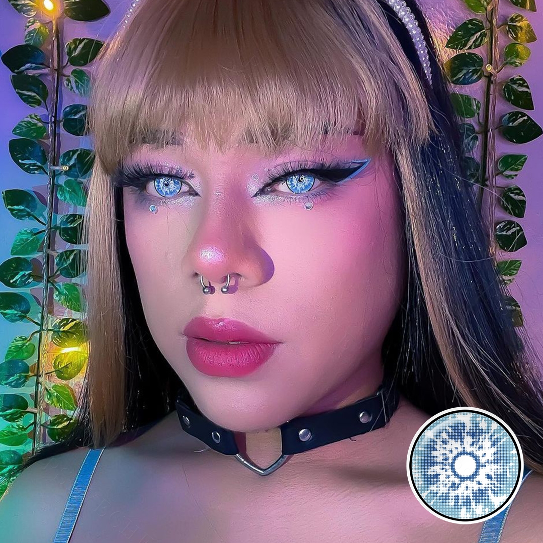 Free Shipping Pseyeche Cosplay Eye Contacts Mill Creek Contact Lenses Contactos De Colores Lentilles De Yeux Kontaktlinsen