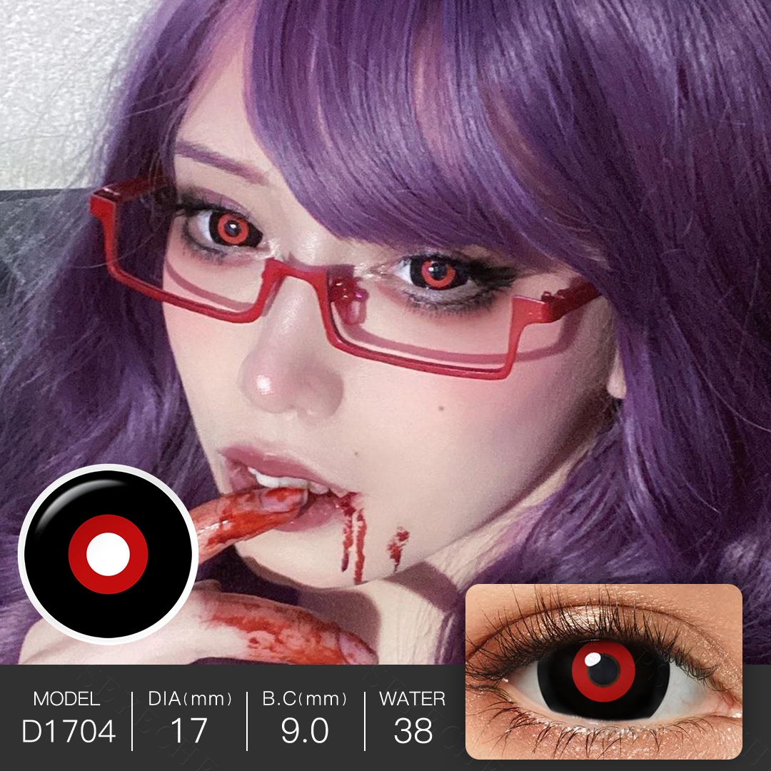 Free Shipping Pseyeche Mini Sclera Contact Lens 17mm White Sclera Contact Lenses Popular Black Sclera Contact Lenses Lentilles