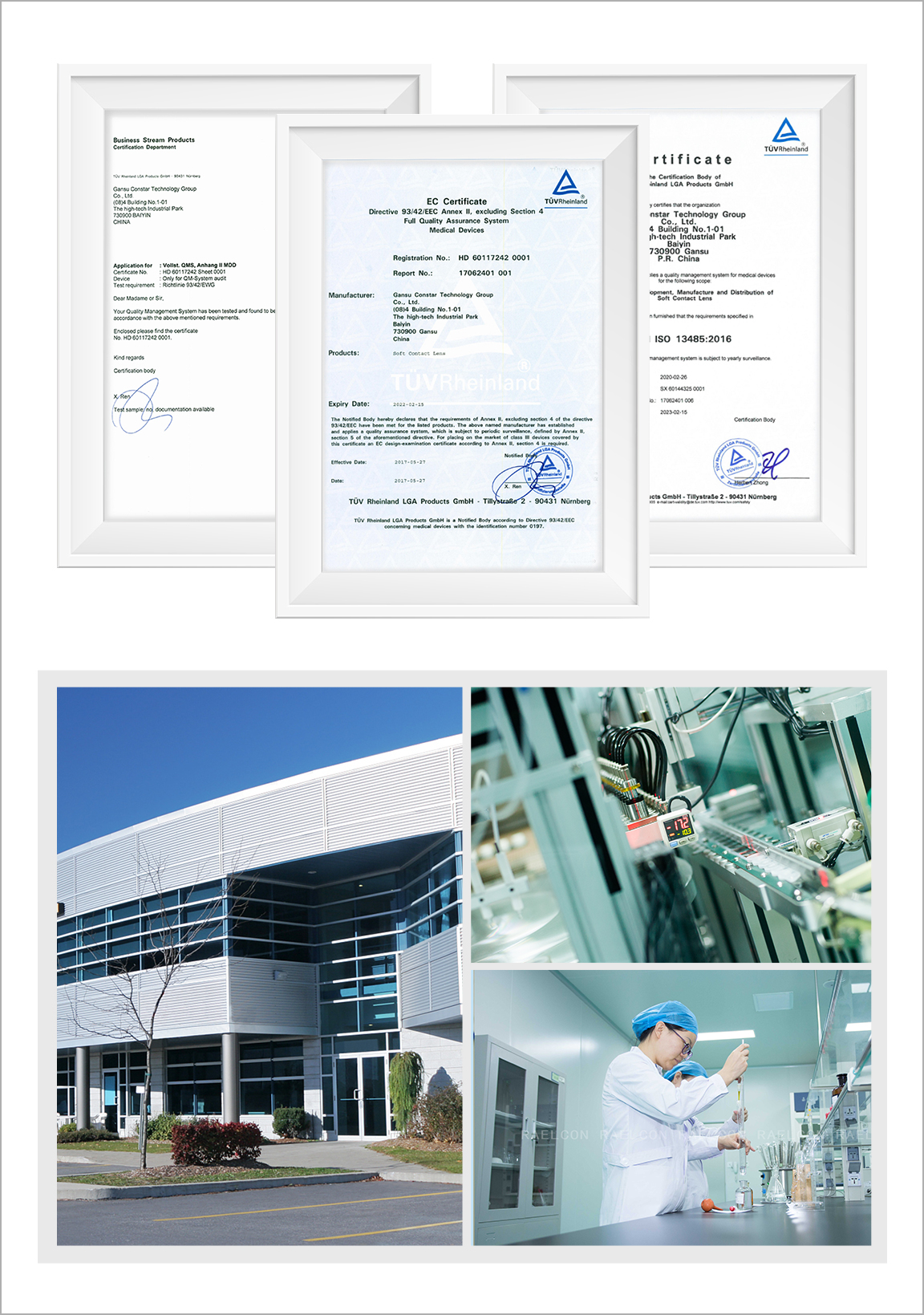 Manufacturing Certifications