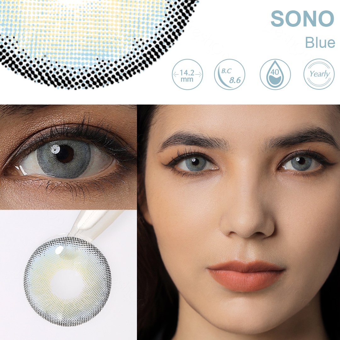 Free Shipping Freshgo New Arrival Natural Contact Lenses Small MOQ Eye Contacts 14.2mm Yearly Contact Lenses Lentes De Contacto