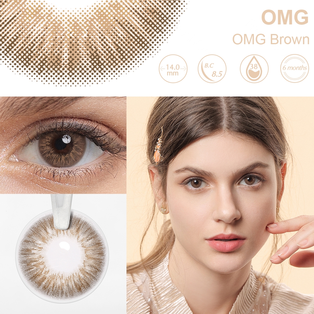 Free Samples Magister OMG Eye Lens Softlens Korean Contact Lenses Cheap Contact Lenses Set Lentillas De Colores Lentillas