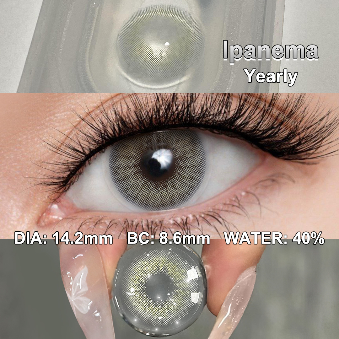 Hot Selling Colored Contact Lenses Copacabana Buzios Ochre 14.2mm RIO Mel Freshgo Eye Contact Lens Lentilles Pour Les Yeux