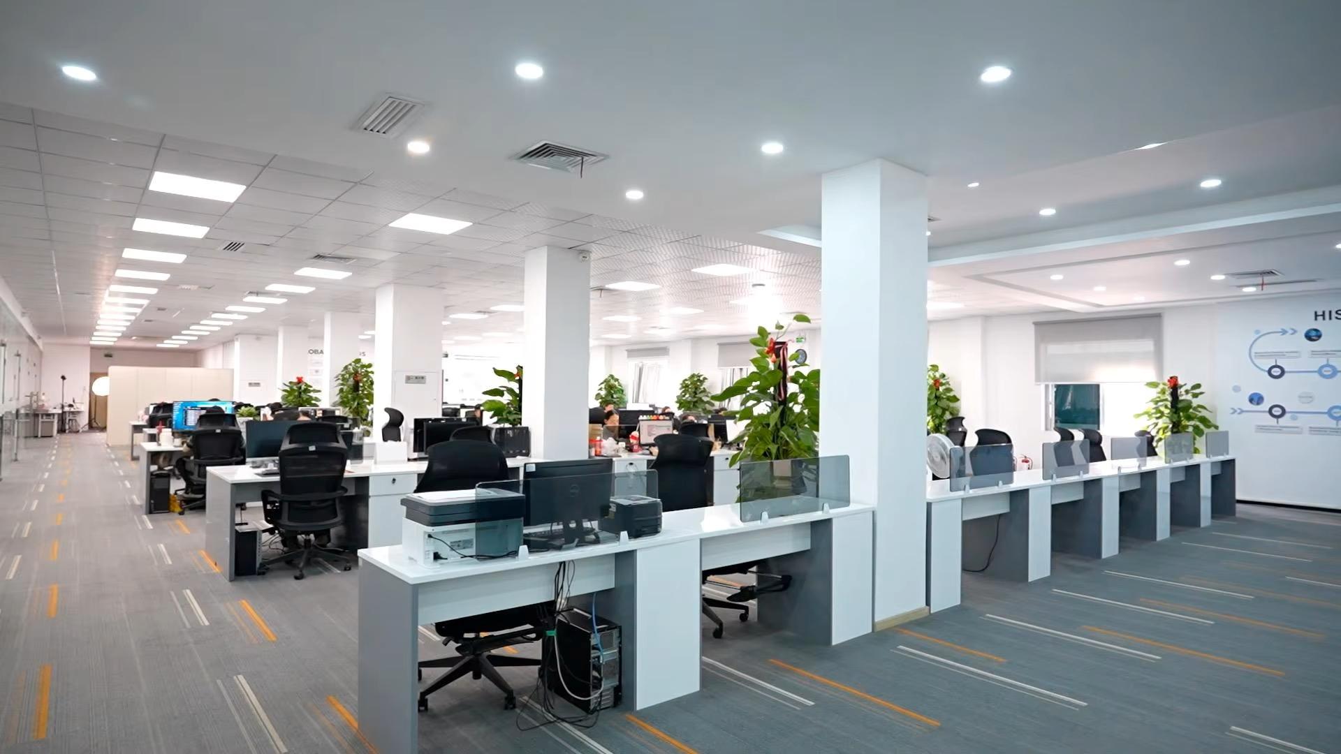 Fresh Vision Shenzhen contact lens production facility interior overview