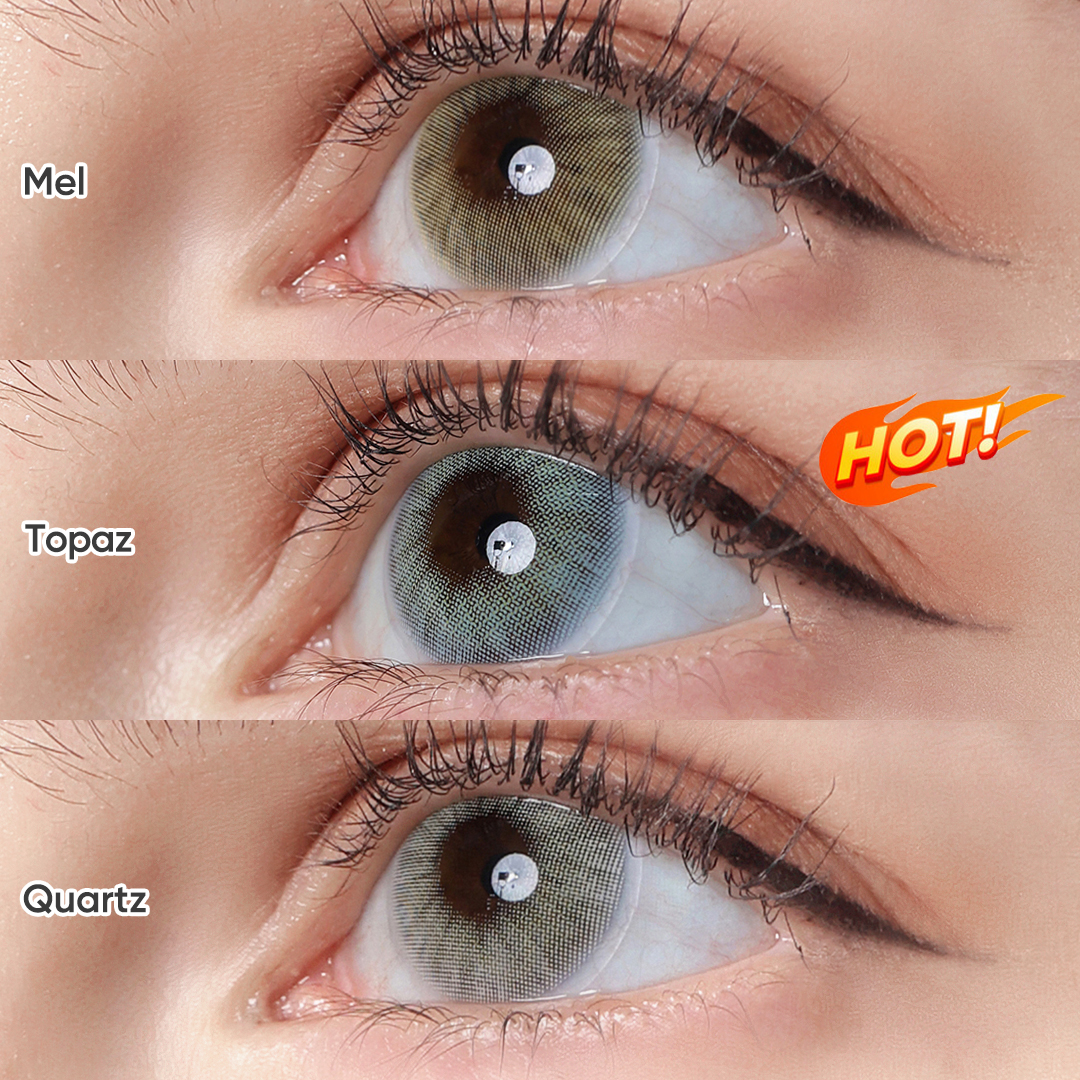 Free Sample MAGISTER Prescription Contact Lenses Myopia Natural Colored Emballage Lentille De Lunettes Contact Lenses with Power