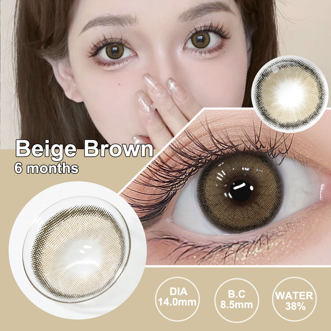Free Sample Magister Colors Prescription Contact Lenses Natural Korean Contact Lenses Wholesale Color Contact Lens with Power