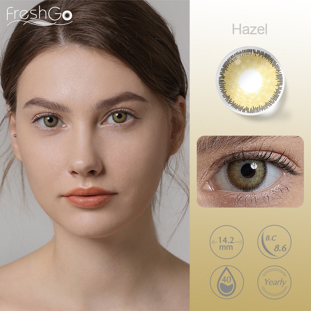 Hazel Vivid Contact Lenses