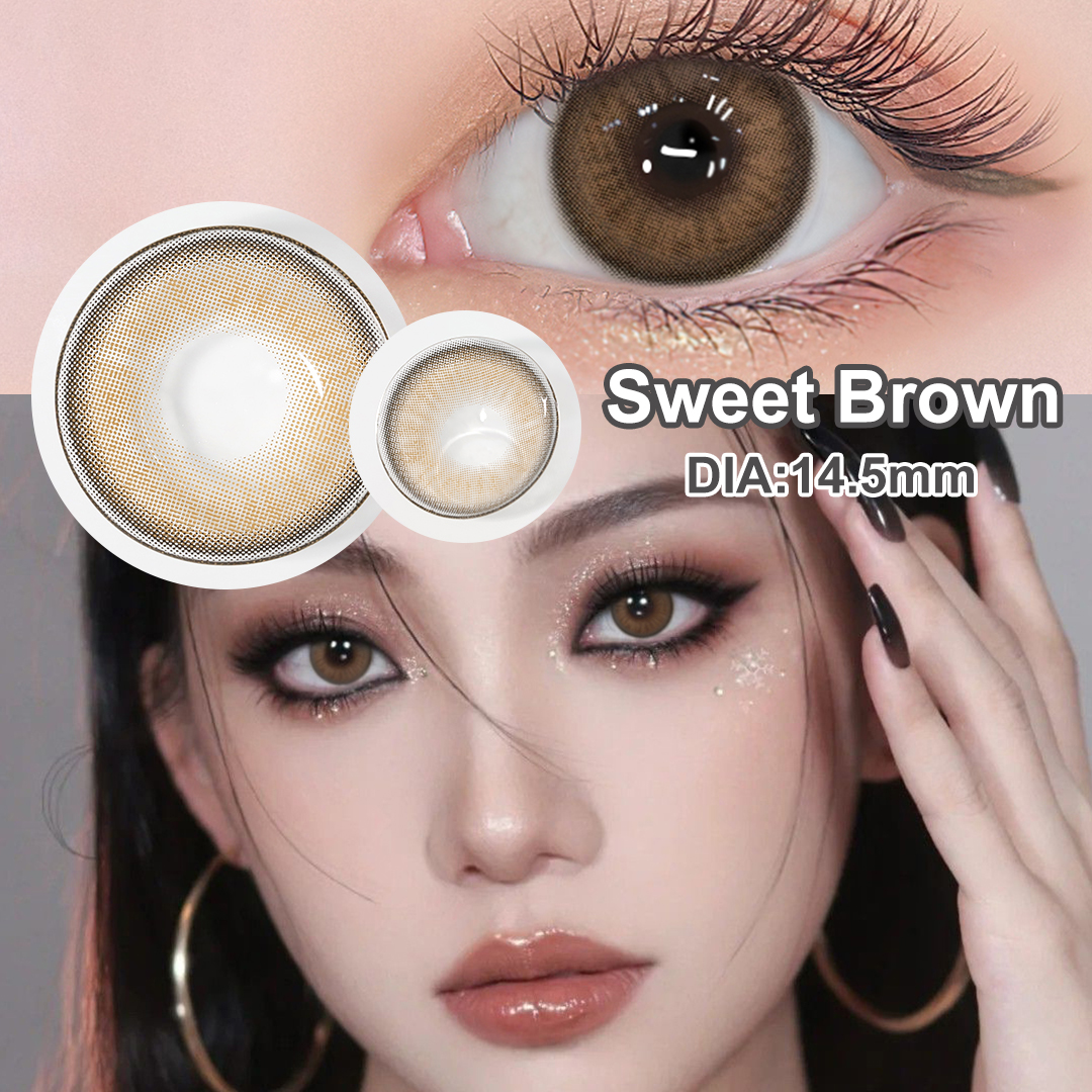 Free Samples Magister LUNA Eye Contact Lenses Softlens Color Lenses Eye Contact Lenses Color Emballage Lentille Lensa Kontak