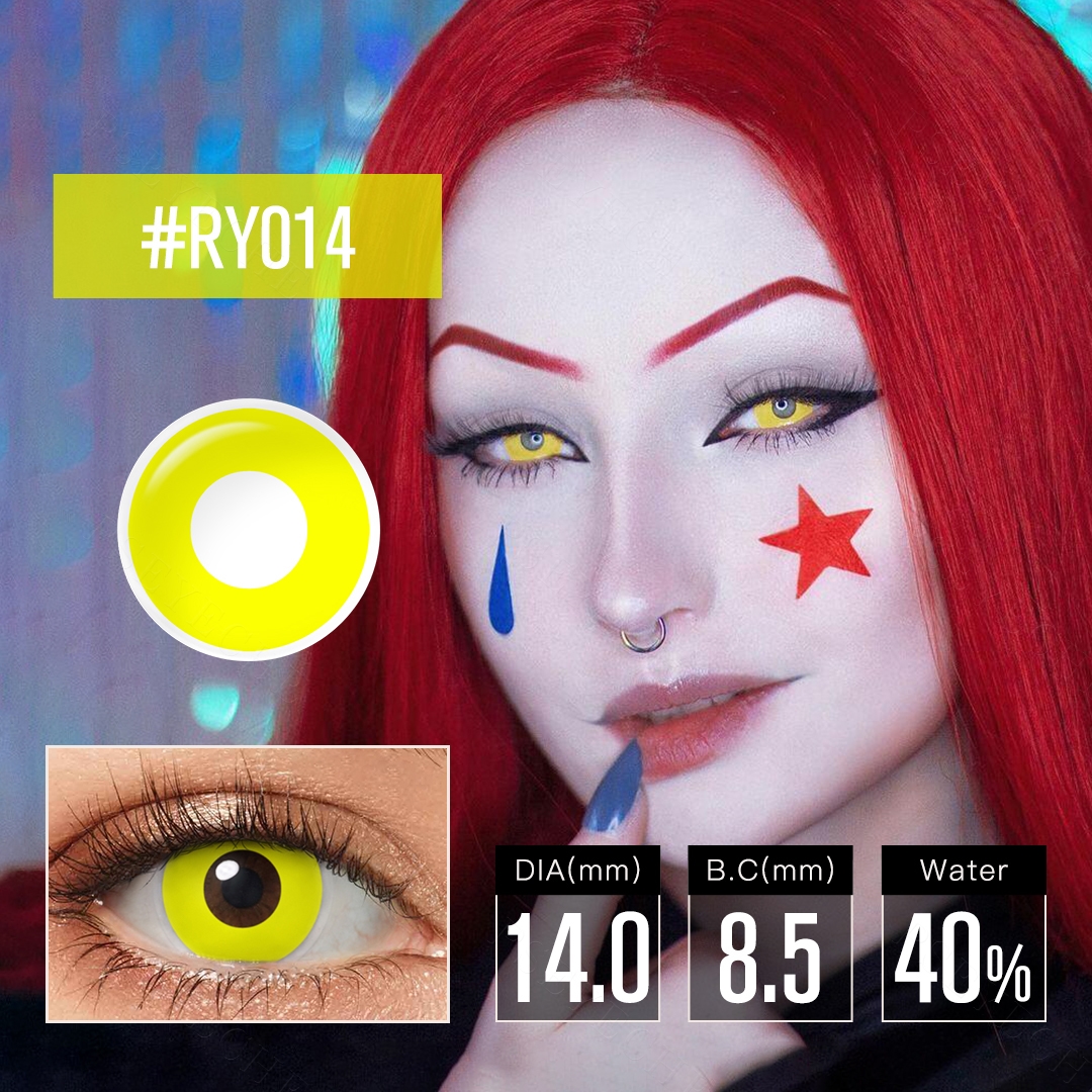 Pseyeche Halloween Contact Lenses Cosplay Contact Lenses OEM Paper Box sharingan Lentes De Contacto Lentes De Contacto Halloween