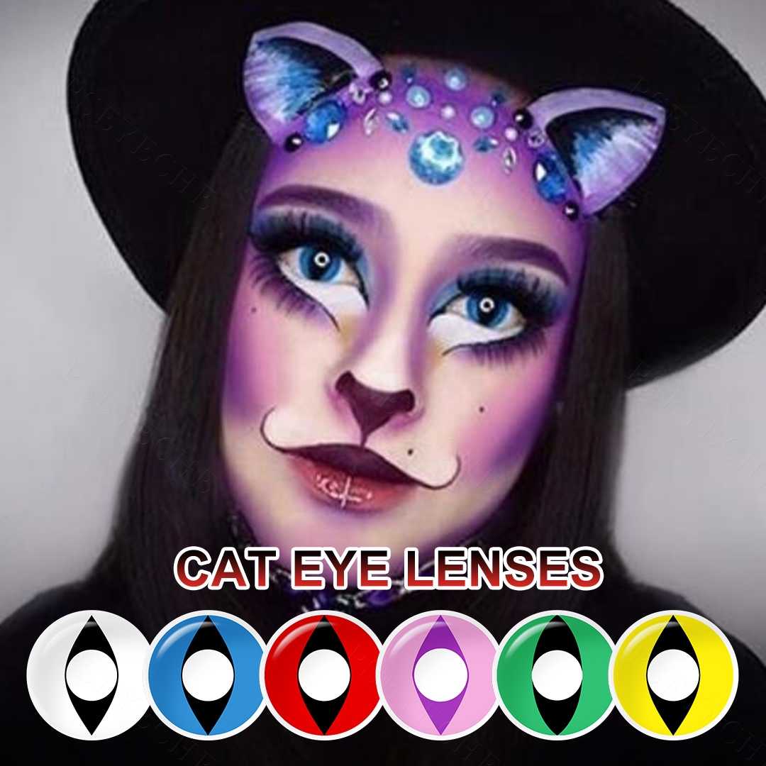 Free Shipping Psyeche Hot Sale 1 Year 22mm Soft Japan Cosplay Contact Lens  Halloween Contact Lenses