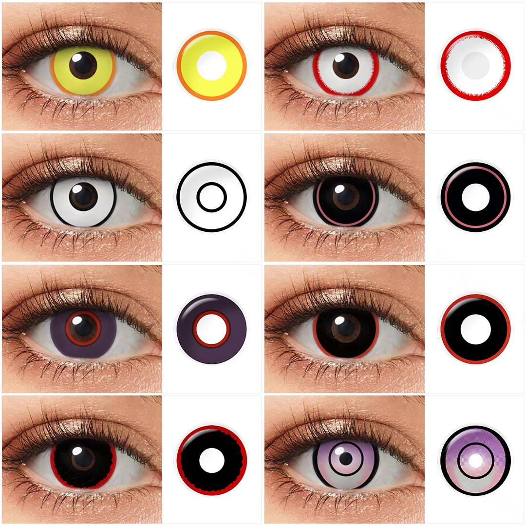 Halloween Contact Lenses Packaging