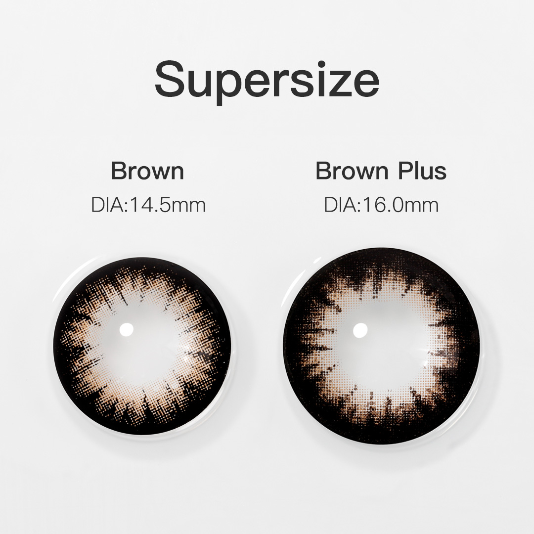 Free Shipping Power Lens 16mm Colour Contact Lenses Custom Brand Logo Eye Contacts Prescription 1.00-6.00 Eye Contact Lenses