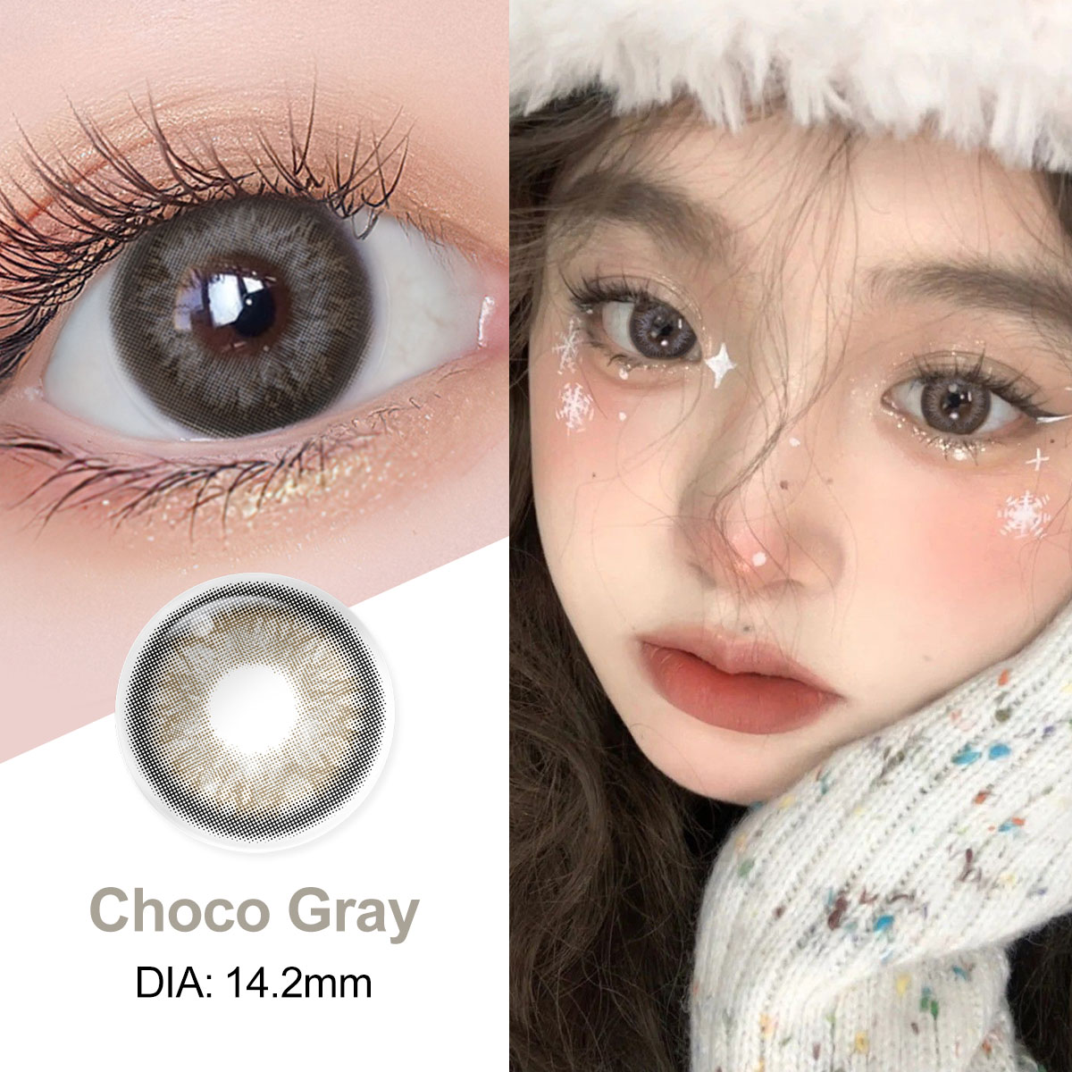 Hot Magister Contact Lenses Iris Half Yearly Colored Contact Lenses 14.2mm Eye Lens Color Contact Lens Lentes De Contacto