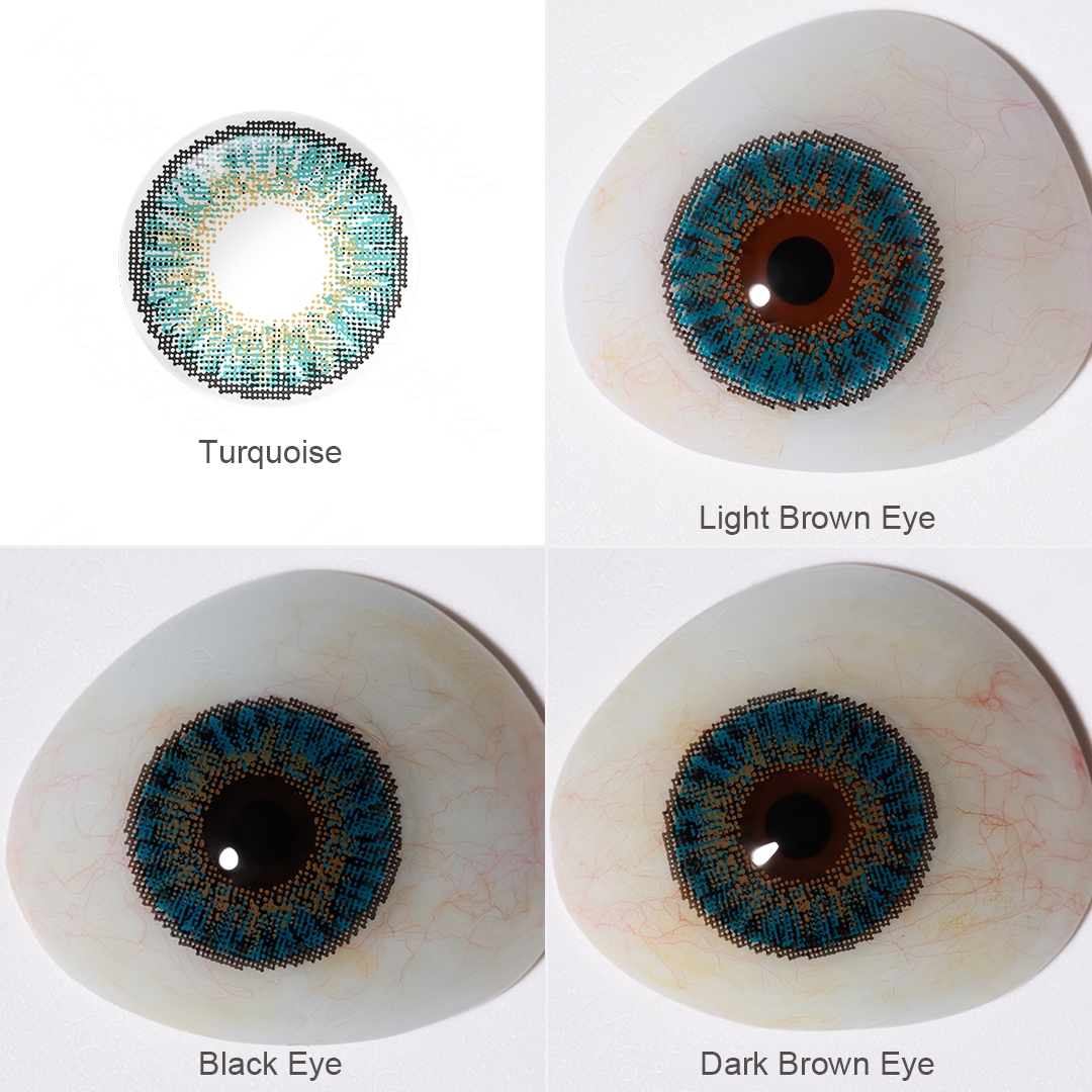 Free Shipping Freshgo Color Eye Lens Natural Contact Lenses 3 Tones Classical Natural Colors Eyewear Contact Lenses Wholesale