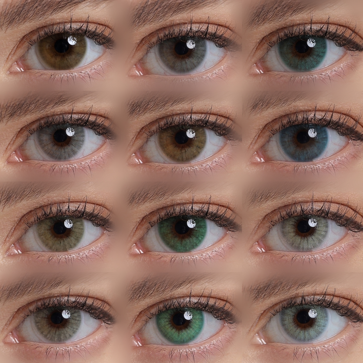 Free Sample Freshgo Hidrocor Natural Color Contact Lenses Eye Contact Lenses Soft Lens Manufacturer Kontaktlinsen Lentilles