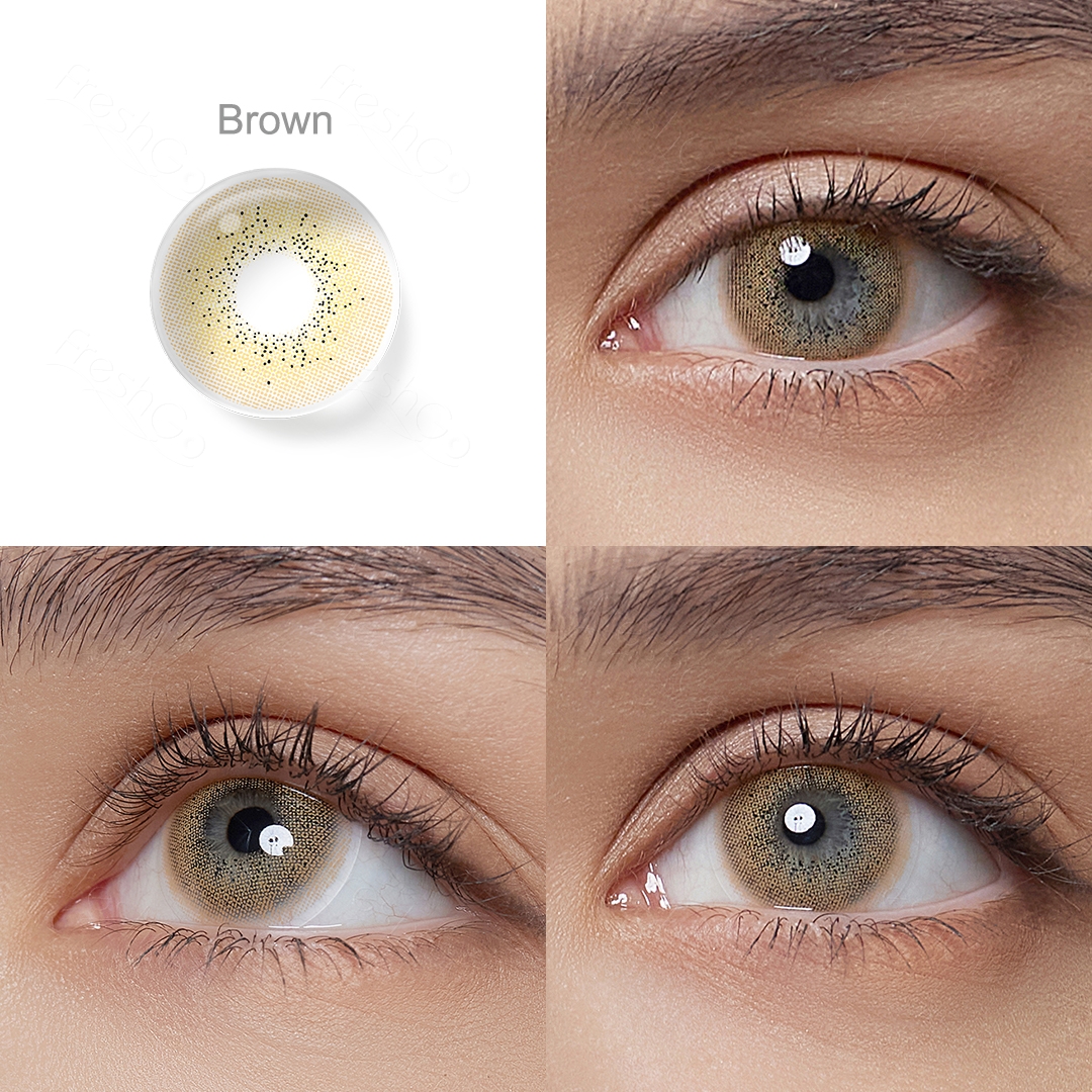 Free Shipping Freshgo Natural Color Contact Lenses Excellent Quality Color Contact Lens Most Popular Colored Contact Lenses