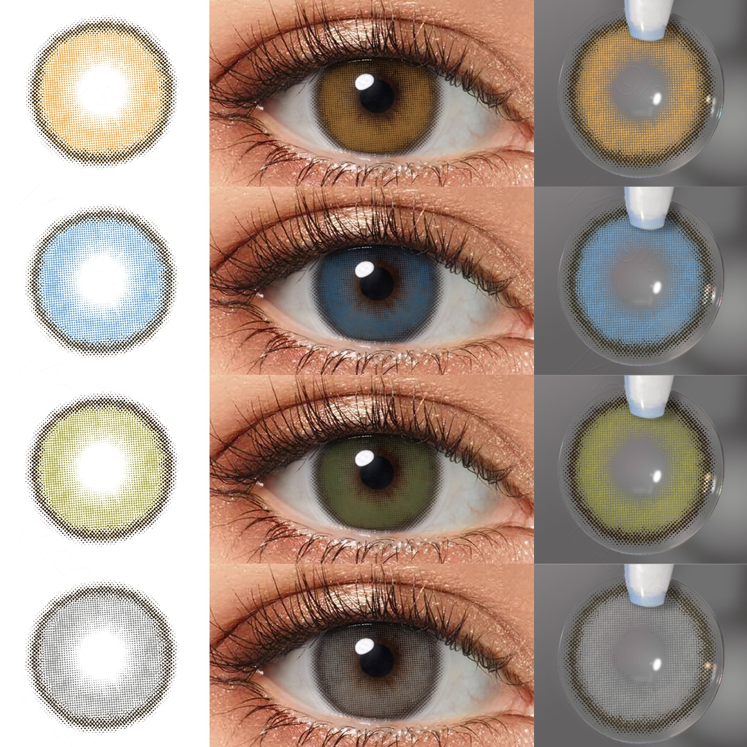 Factory Wholesale Eye Contact Lenses Smart Colour Lens Natural Colored Contacts Eye Contact Lenses Lentes De Contacto Magister