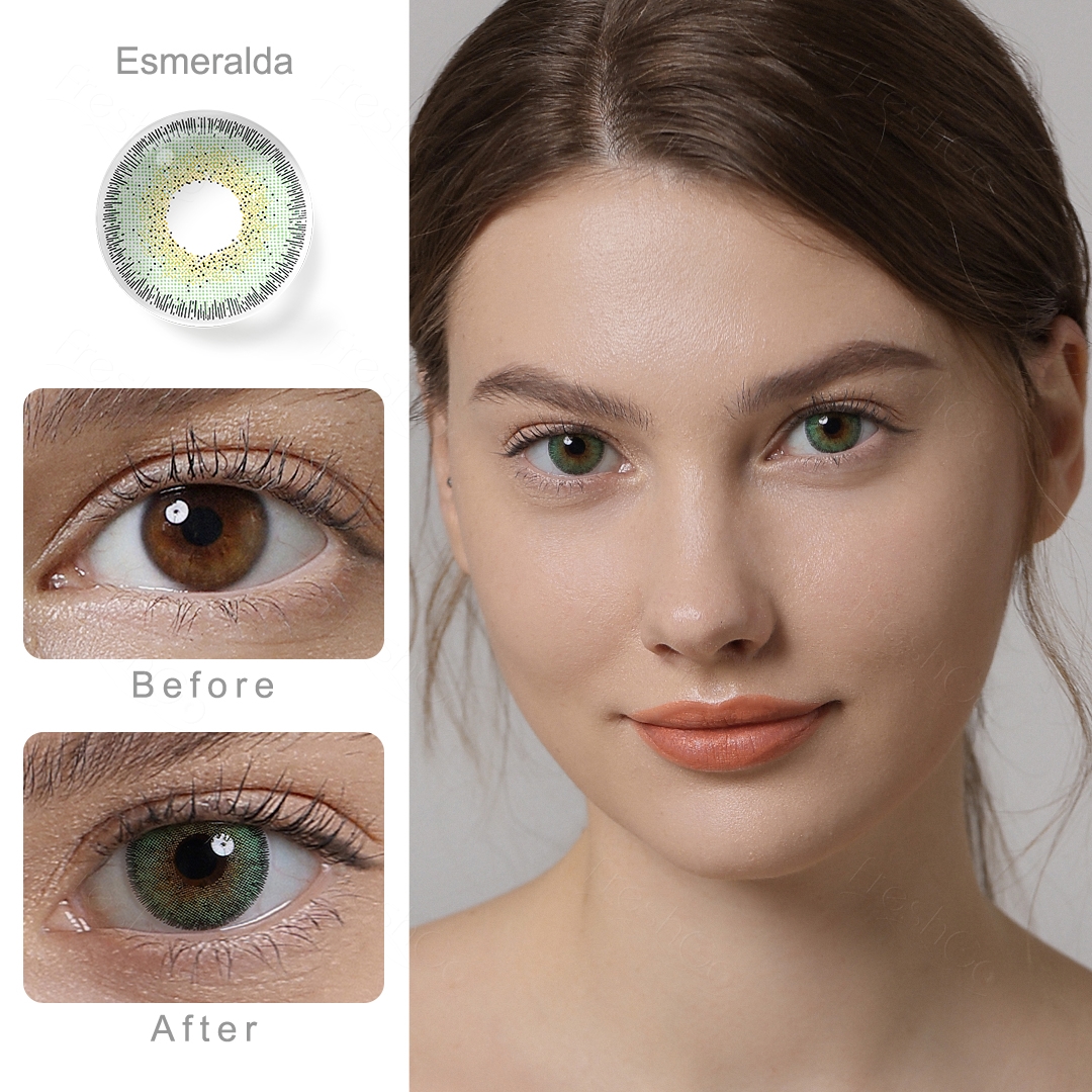 Free Freshgo NATURAL Soft Lens Cosmetic Contacts Colored Contact Lenses Lionsai Tadhaill Daite Wholesale Lentilles Lensa Kontak