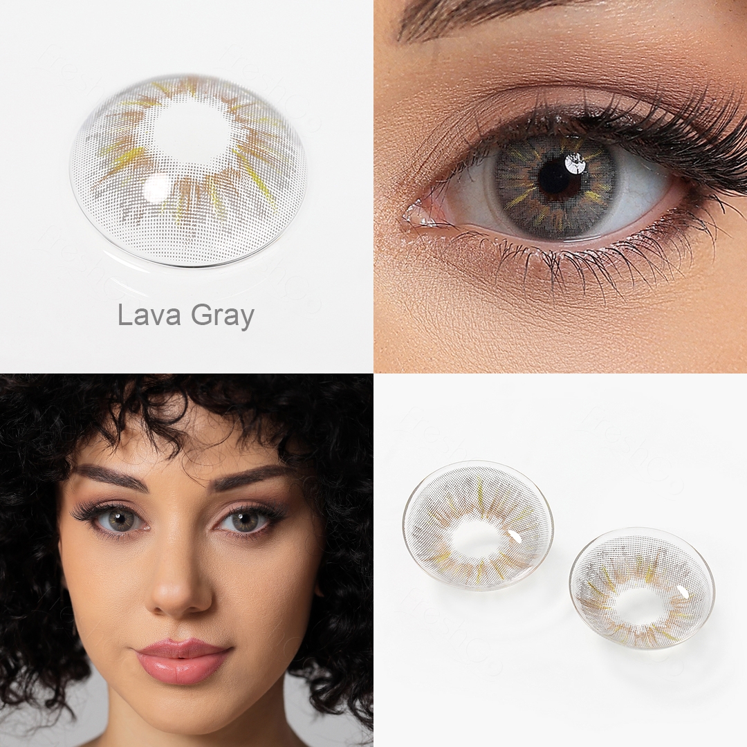 New Colored Contacts 2024 Popular Soft Blue Lenses Natural Eye Lenses Yearly Wholesale Color Contact Lens
