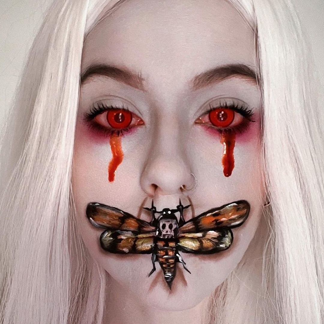 Free Sample Pseyeche Mansan Contact Lenses Soft Lens Crazy Softlens Anime Lens Cosplay Halloween Contacts Lensa Kontak