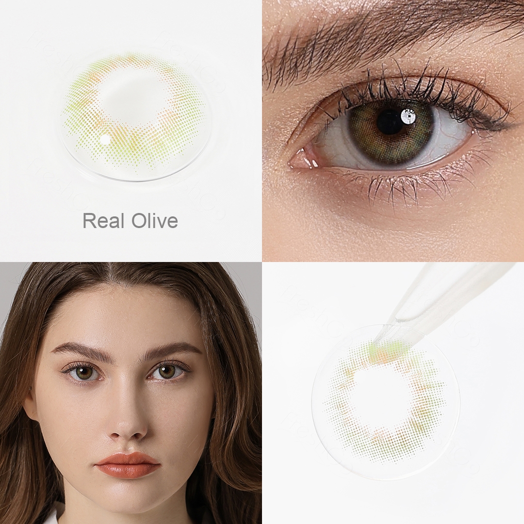 Free Freshgo Colour Contact Lenses Wholesale Colored Contacts Cosmetic Contact Lenses 14.2mm Eye Lens Lentes De Contato