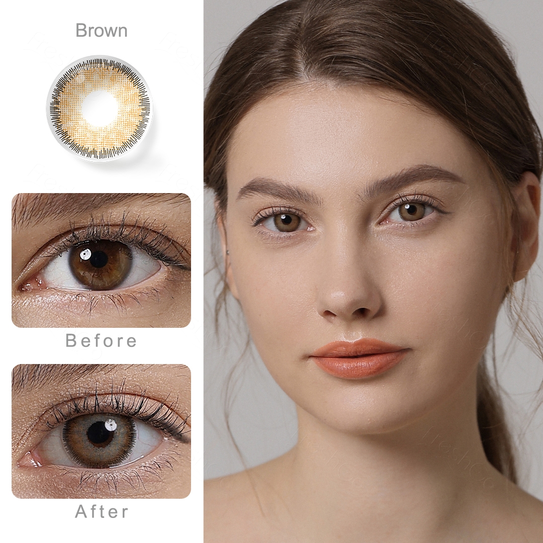 Free Samples Freshgo PREMIUM Soft Lens Cosmetic Contacts Natural Colored Contact Lenses Kolorowe Soczewki Kontaktowe Wholesale