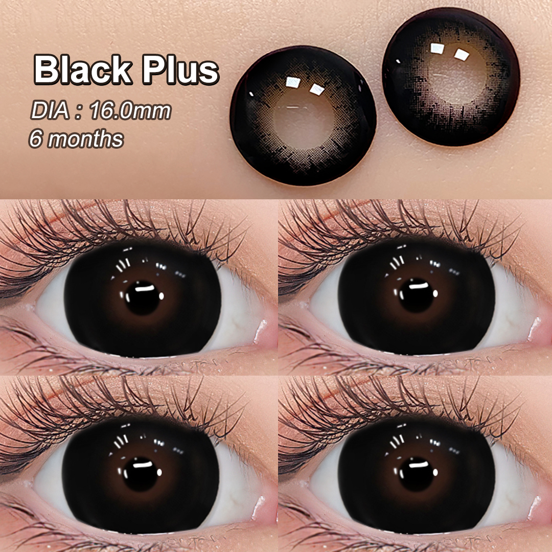 Free Shipping Magister  Eye Contact Lenses 16mm Black Contact Lenses Supersize Eye Lens Lentilles  Lentes De Contacto Lentilles