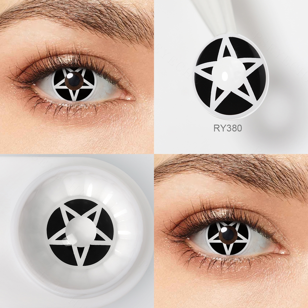 Free Shipping Pseyeche Cosplay Contact Lens Halloween Contact Lenses Eye Contacts Cosplay Lentes De Contacto Halloween