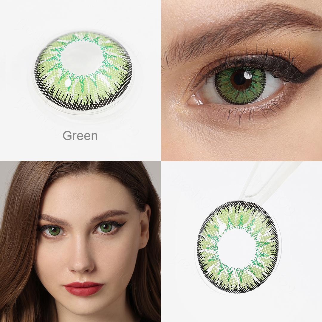 Free Shipping Freshgo NONNO Colored Contact Lenses Red Contact Lenses Hot Lenses Eye Contact  Eye Lens Lentes De Contacto