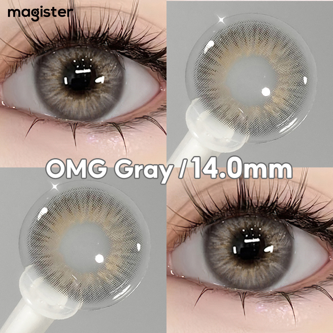 Free Samples Magister OMG Softlens Eye Color Contact Lens Korean Contact Lenses Lensa Kontak Lenses De Contact Lentes De Contato